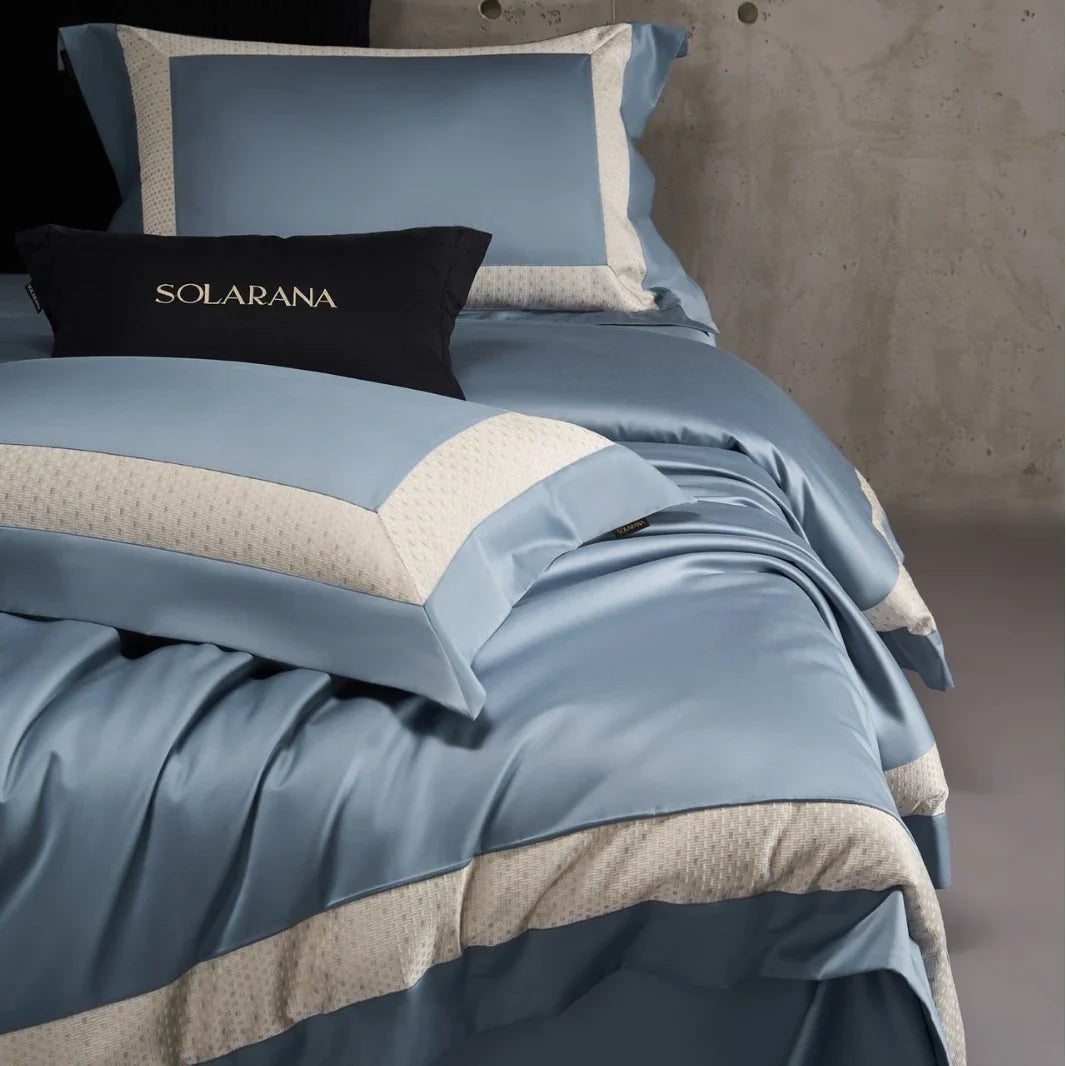 Bed Sheet Set Long-Staple Cotton Double Yarn Breathable All-Season