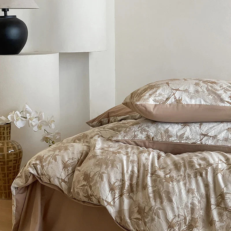 Bedding Set Breathable Cotton Reversible Hypoallergenic