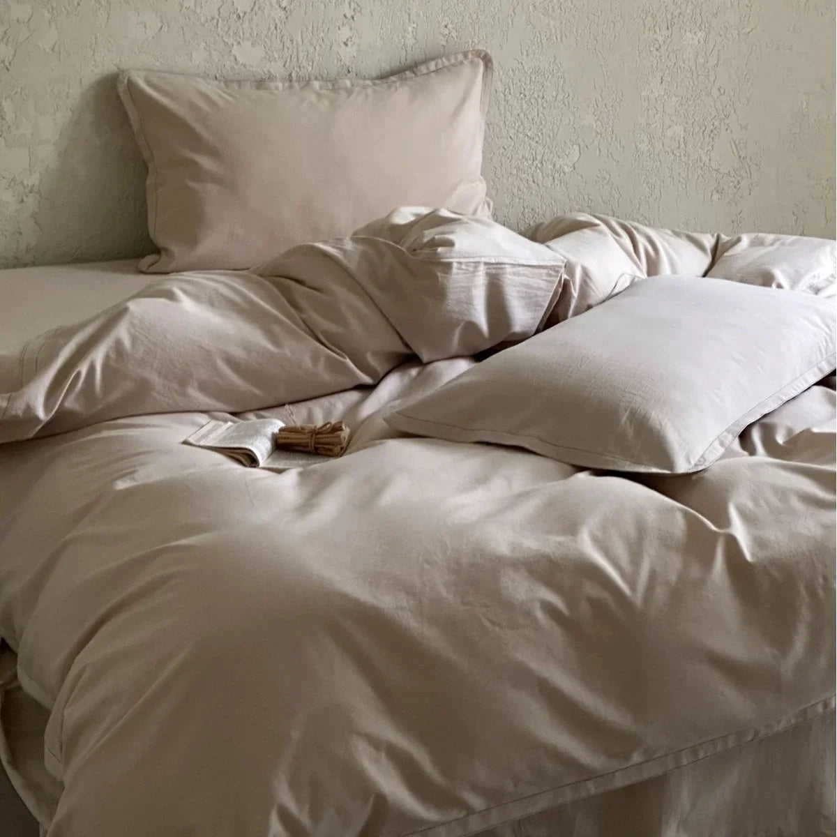 Bedding Set Breathable Cotton Satin Hotel Closure