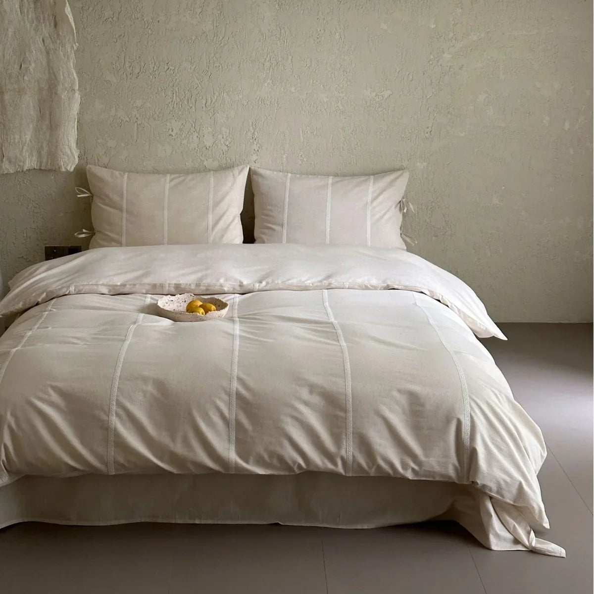 Bedding Set Breathable Cotton Satin Hotel Closure