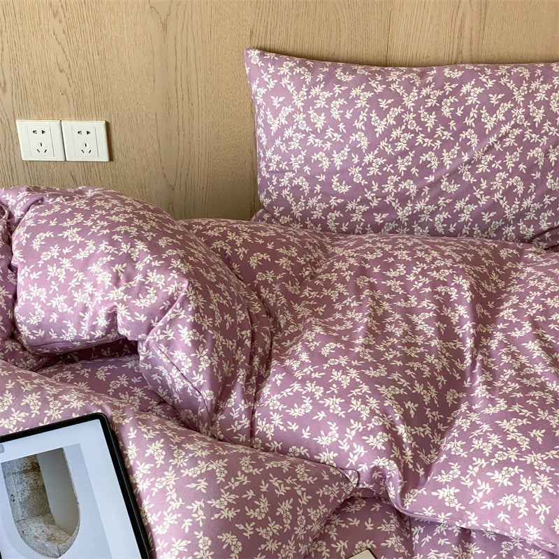 Bedding Set Cotton Breathable & Temperature-Regulating
