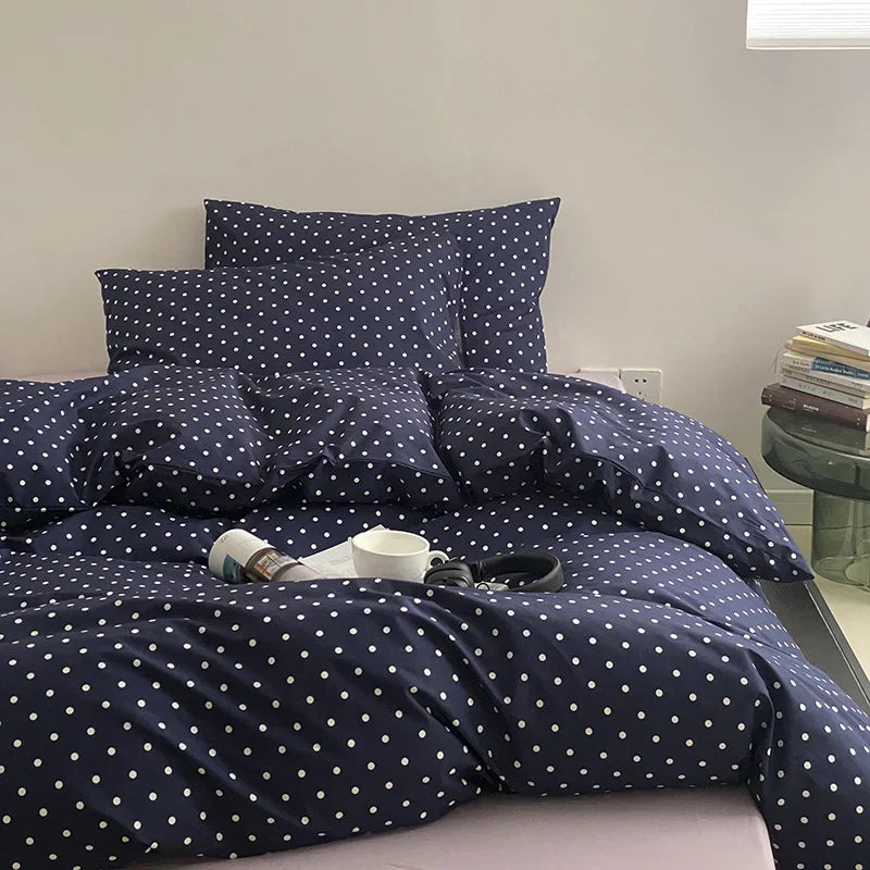 Bedding Set Cotton Percale Breathable Hotel Closure