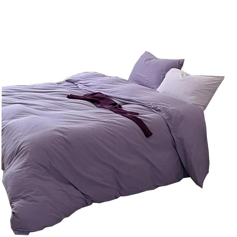 Bedding Set Cotton Percale Breathable & Moisture-Managing Wrinkle-Resistant