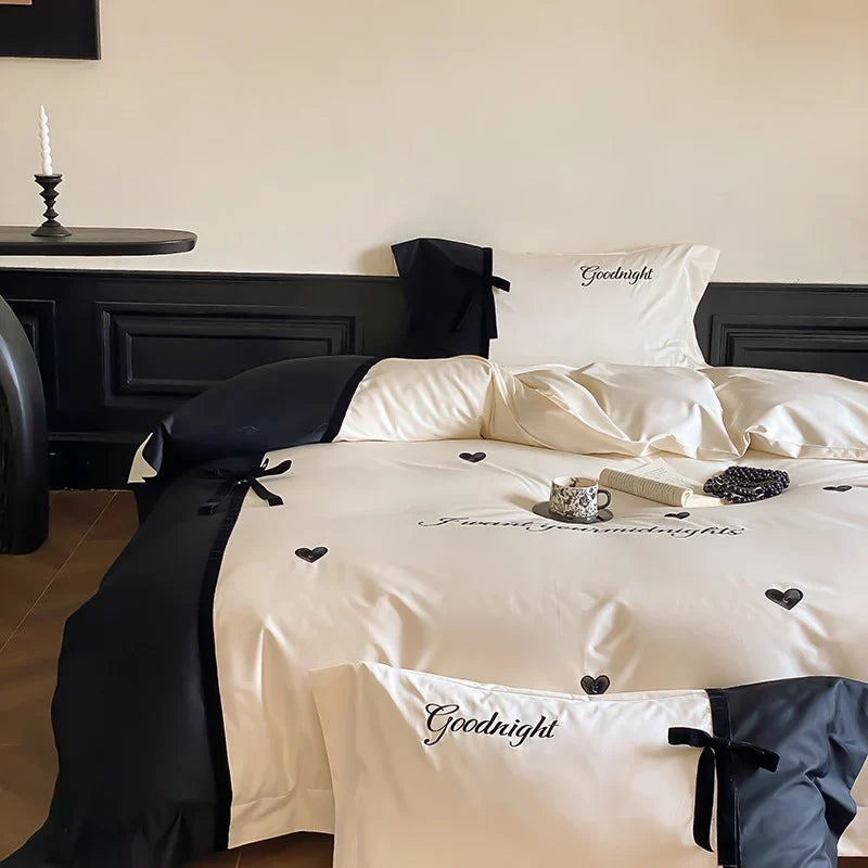 Bedding Set Reversible Satin Glossy & Matte