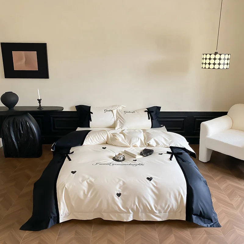 Bedding Set Reversible Satin Glossy & Matte