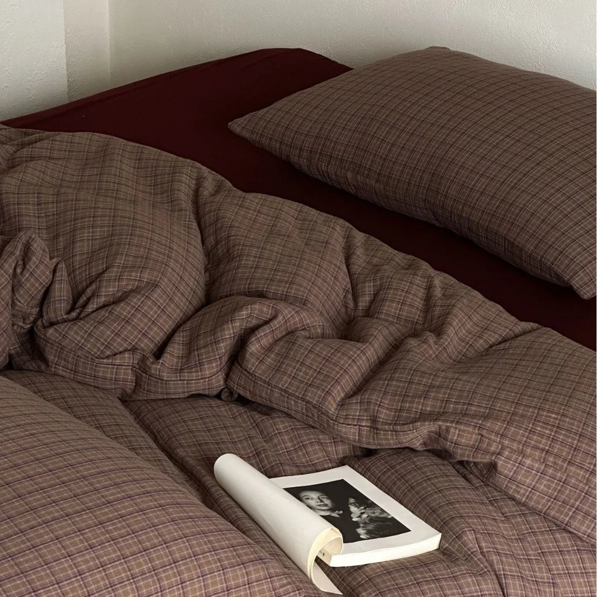 Bedding Set Soft-Washed Cotton Fine Lace Trim All-Season Comfort
