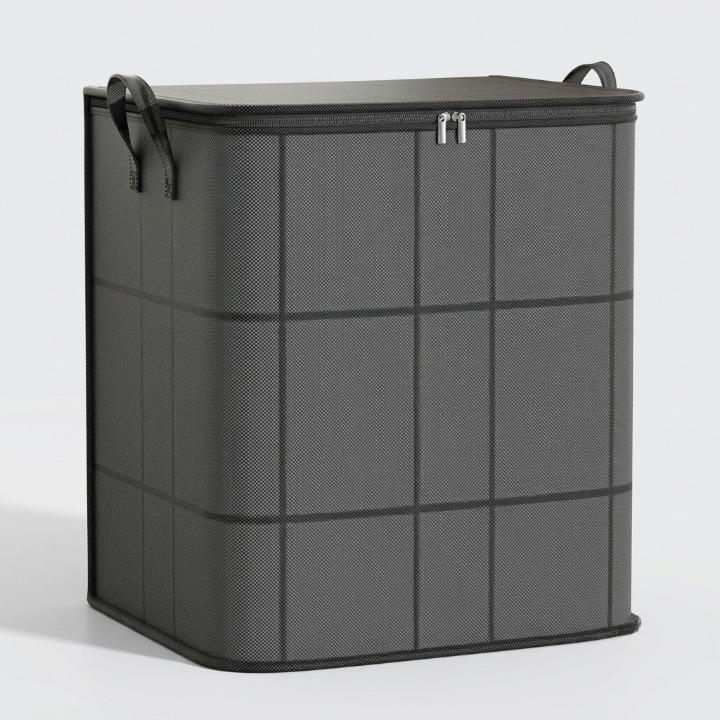 Bedding Storage Bag Foldable Double Zipper Dust Protection