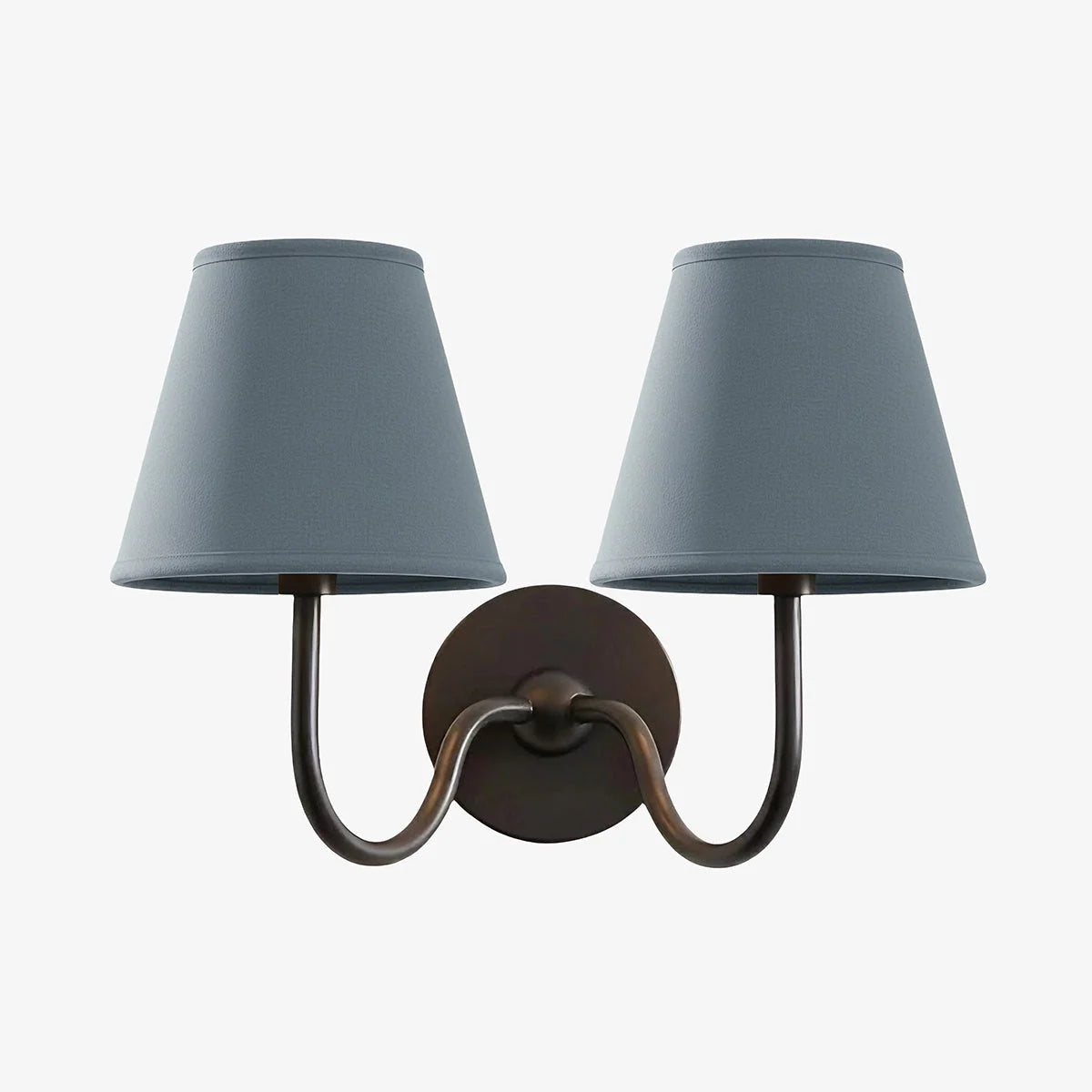 Bedside Wall Light Dimmable Fabric Shade