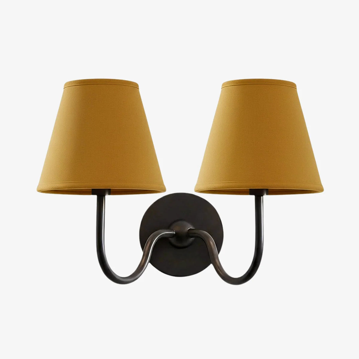 Bedside Wall Light Dimmable Fabric Shade
