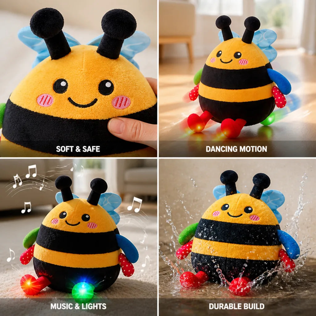 Bee Toy Dancing Motion & LED Lights