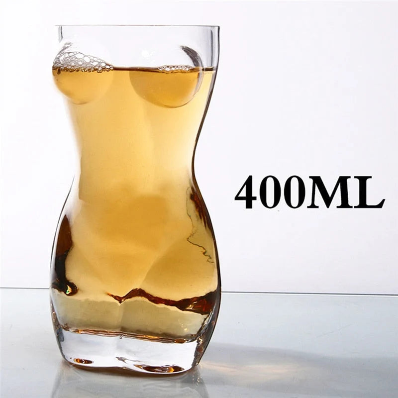 Beer Glass Mug Lead-Free Thick Base 13.5 Oz