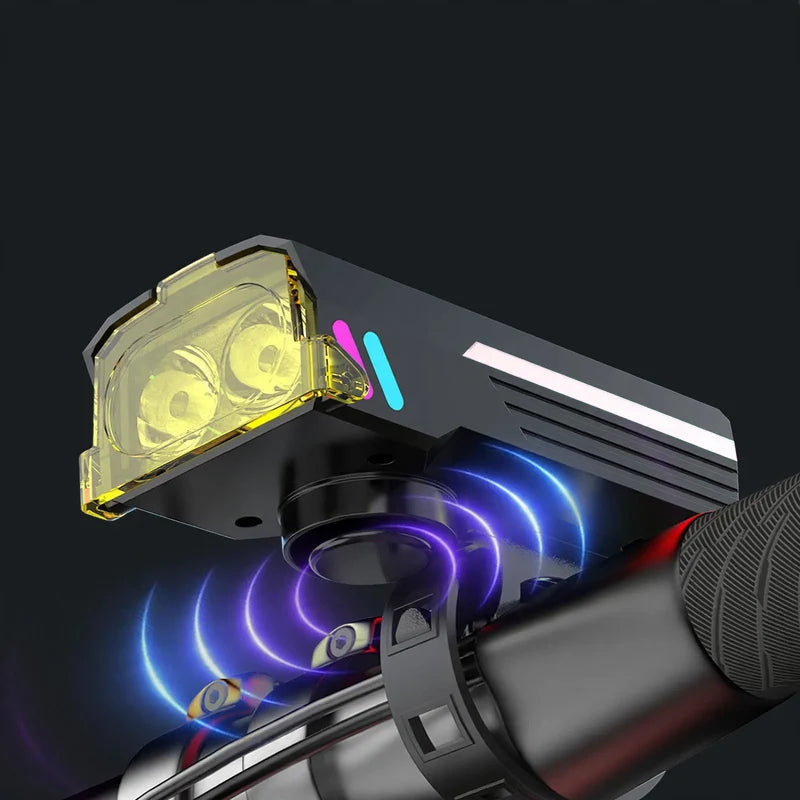 Bicycle Light Set Front & Rear Weather-Resistant