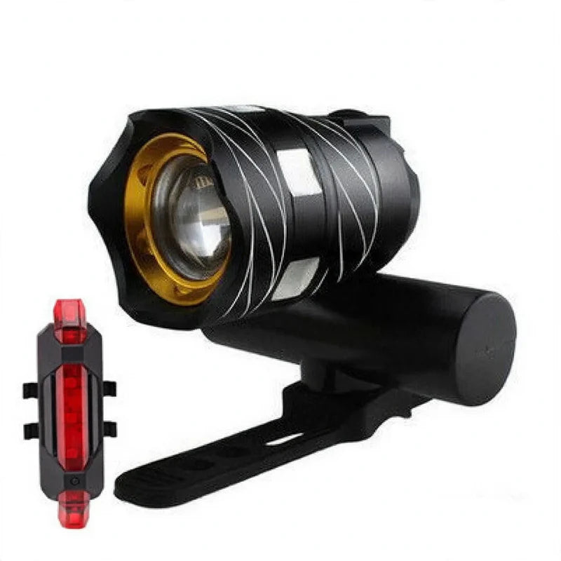 Bicycle Light T6 LED High Beam USB Rechargeable