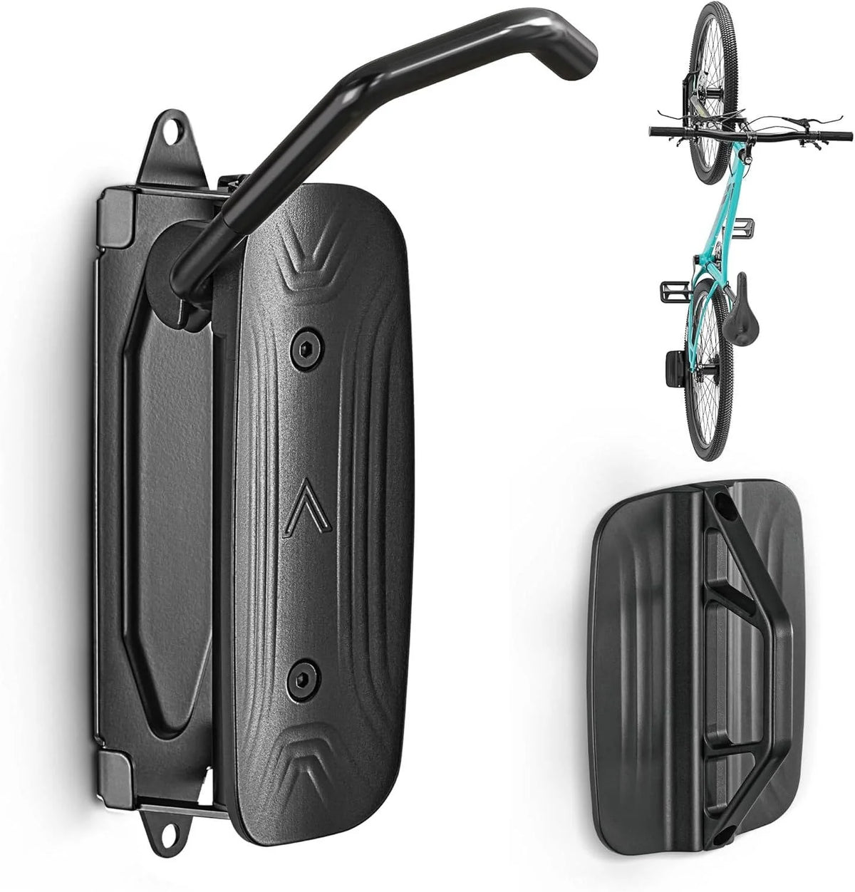 Bike Wall Mount Heavy-Duty Steel Swivel 66 Lb Capacity
