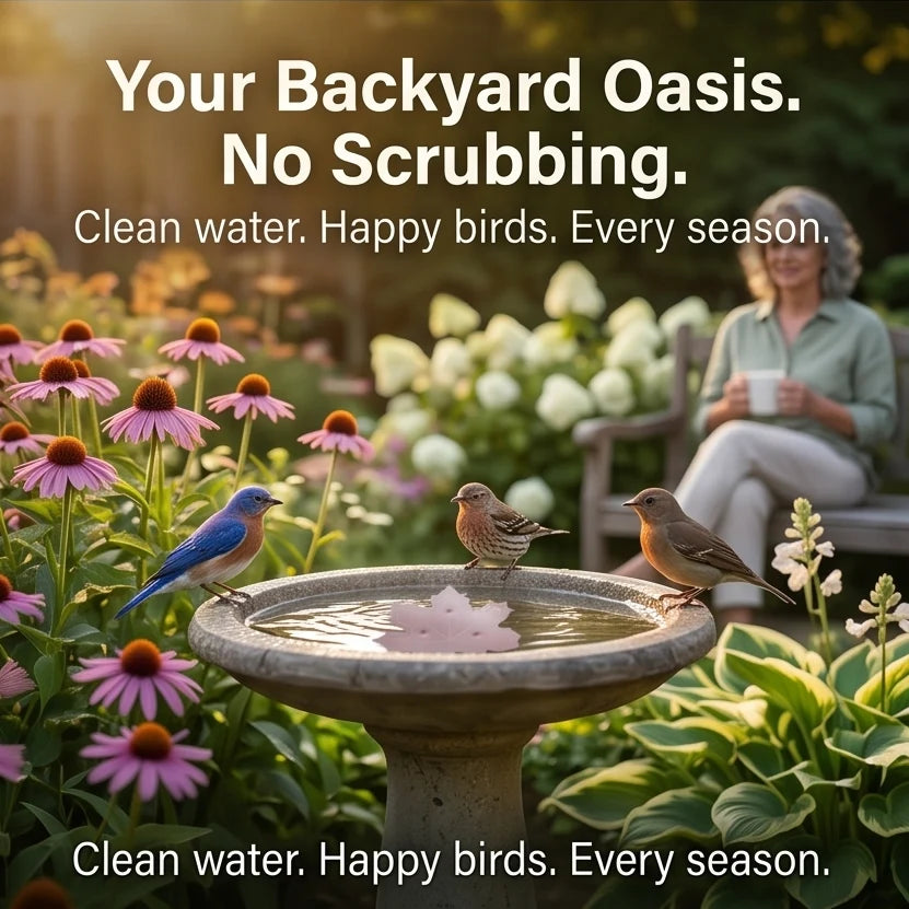Bird Bath Purifier Pure Copper Algae Control