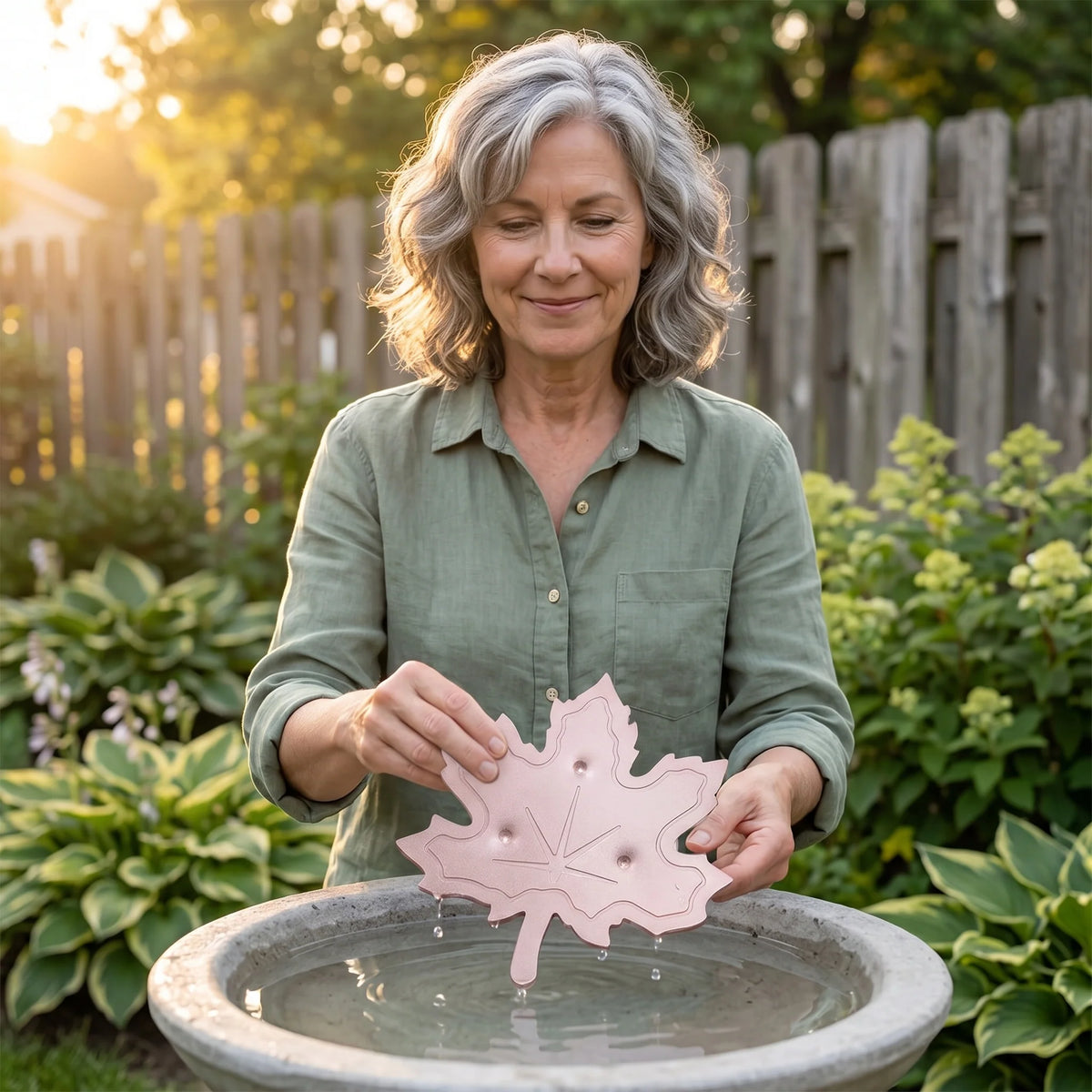 Bird Bath Purifier Pure Copper Algae Control