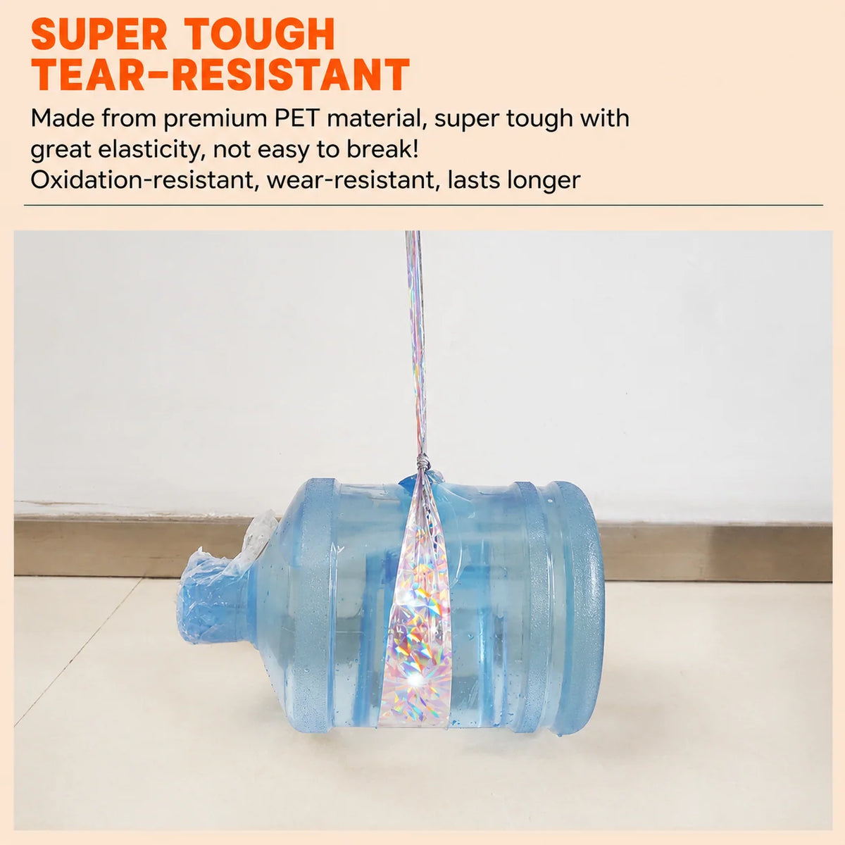 Bird Deterrent Tape Holographic Reflective 2 Rolls