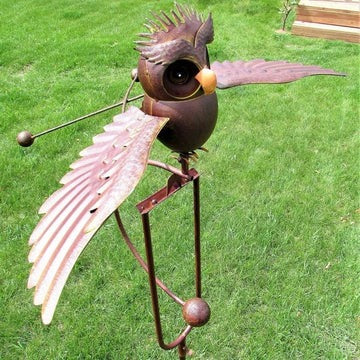 Bird Garden Decor Wind-Activated Motion & Weather-Resistant Finish