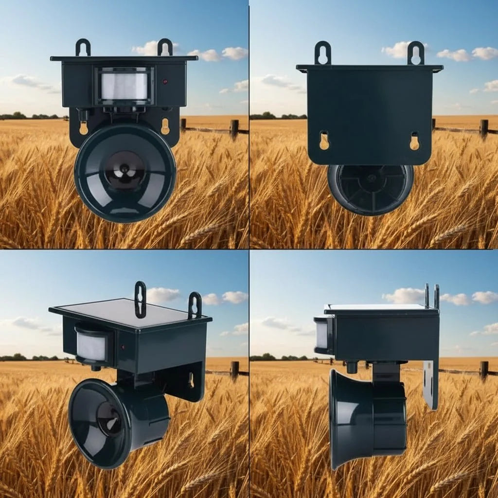 Bird Repeller Ultrasonic Weather-Resistant Design