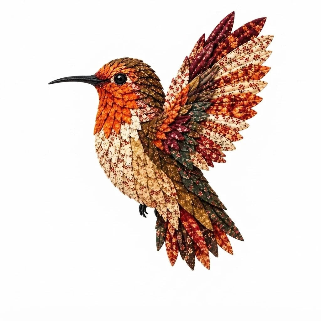 Bird Sewing Kit Felt 3D Craft Six Designs With Instructions