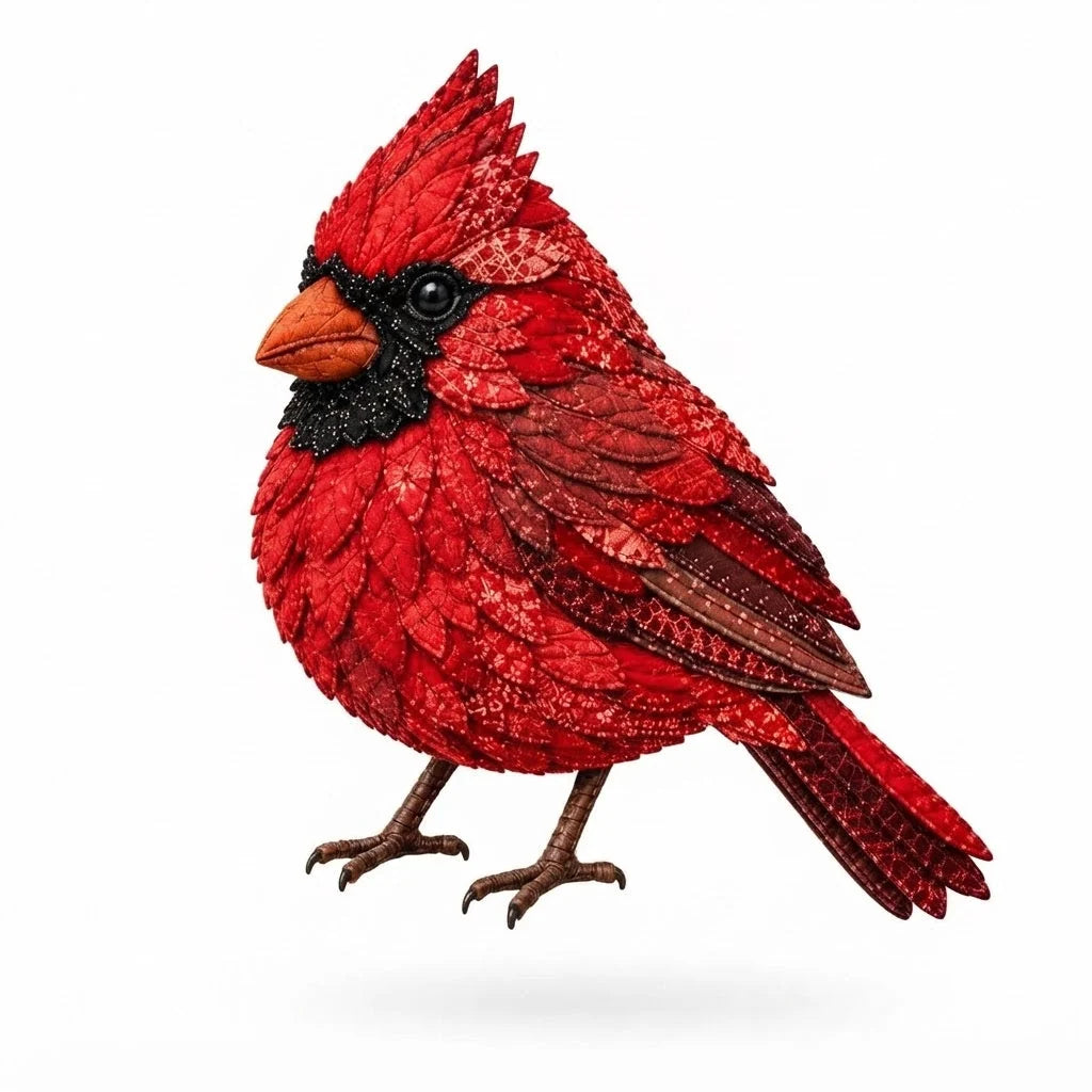 Bird Sewing Kit Felt 3D Craft Six Designs With Instructions
