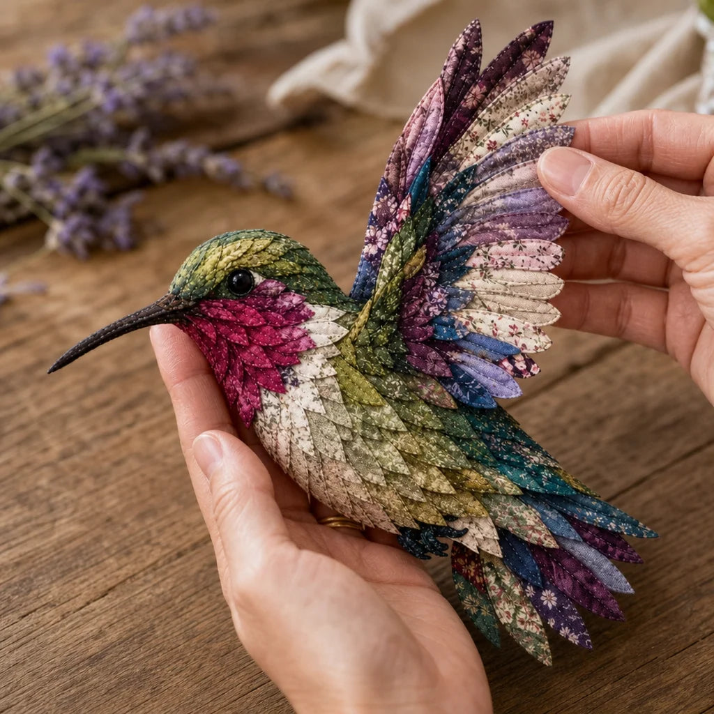 Bird Sewing Kit Felt 3D Craft Six Designs With Instructions