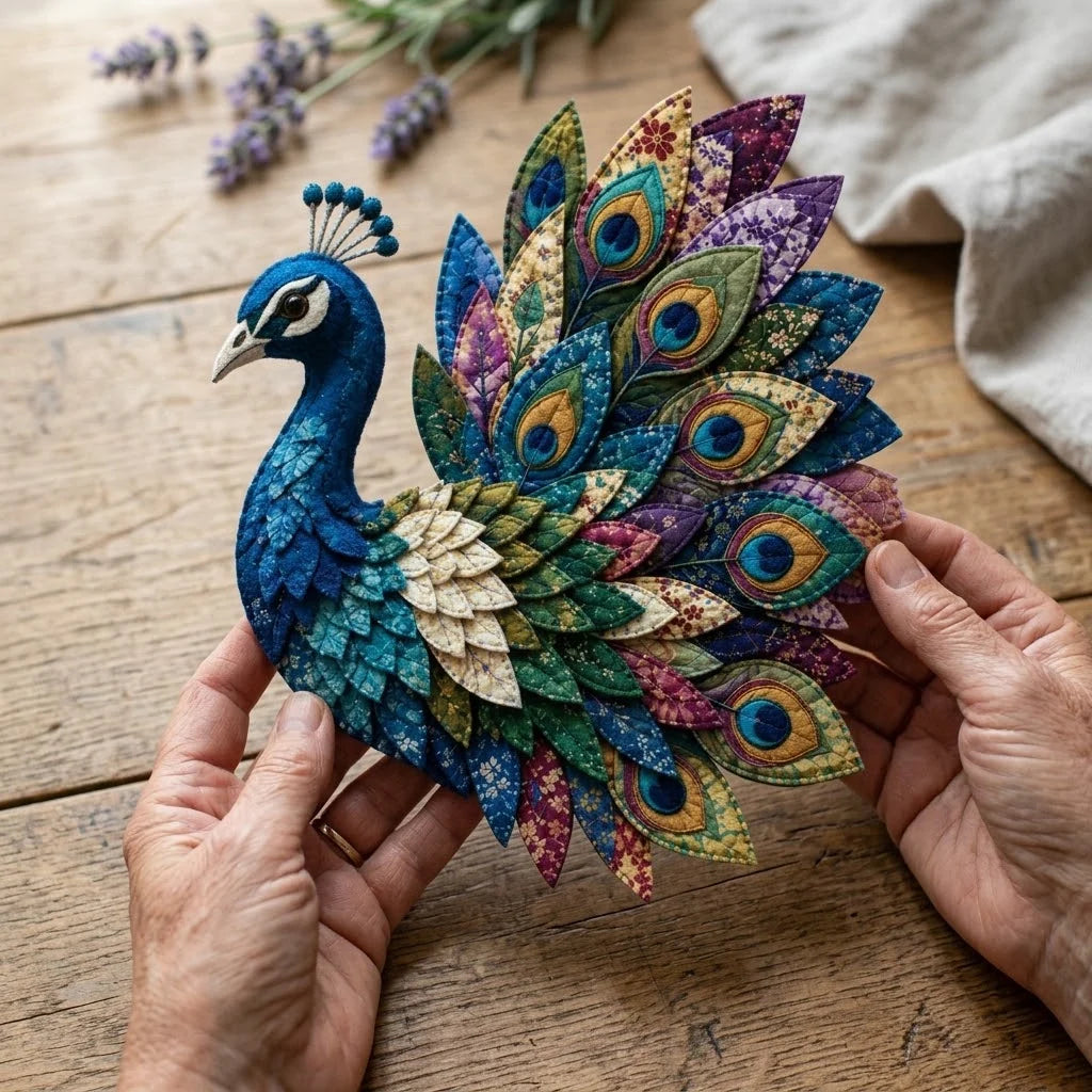 Bird Sewing Kit Felt 3D Craft Six Designs With Instructions