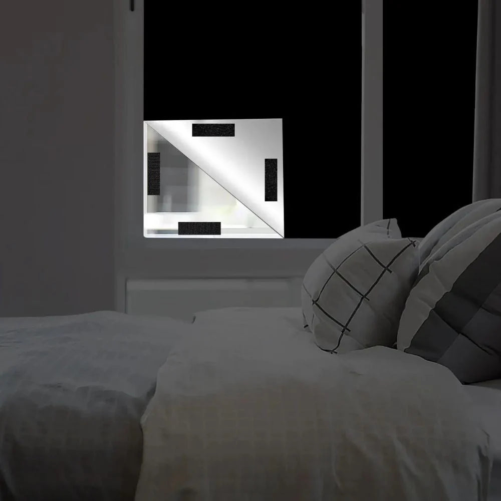 Blackout Window Film Static Cling Matte Black Trim To Fit