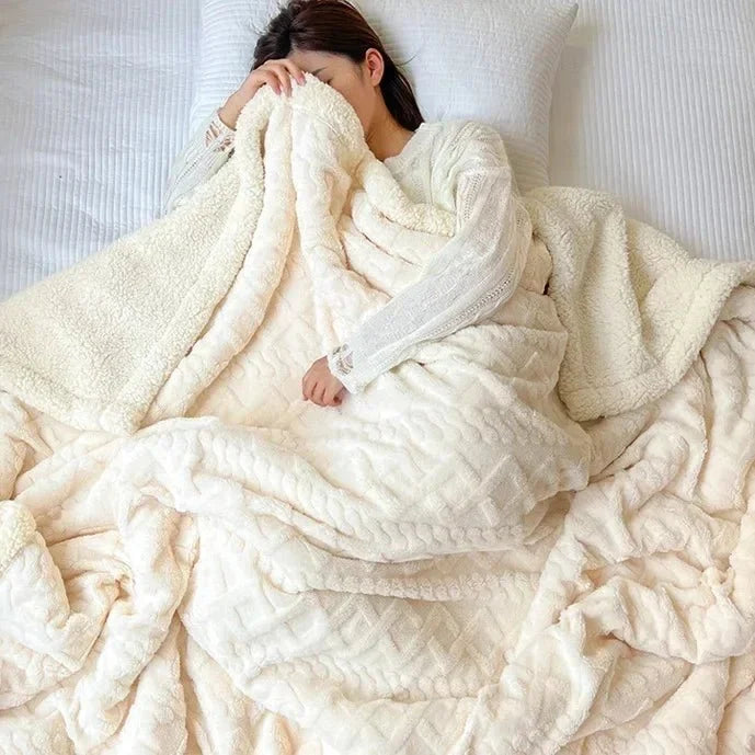 Blanket Soft Flannel Lightweight Machine-Washable