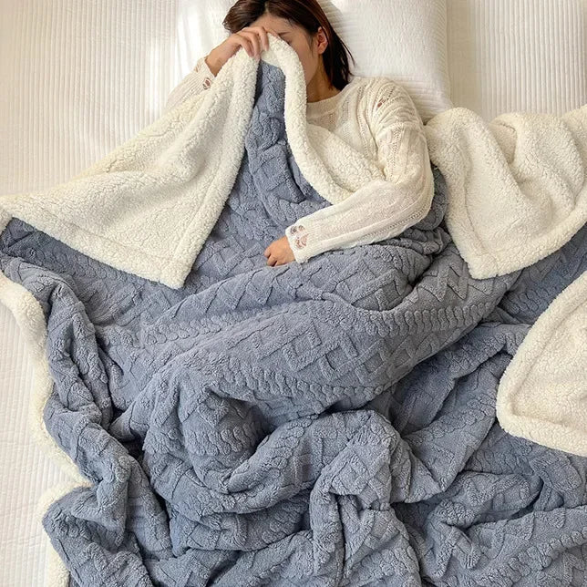 Blanket Soft Flannel Lightweight Machine-Washable