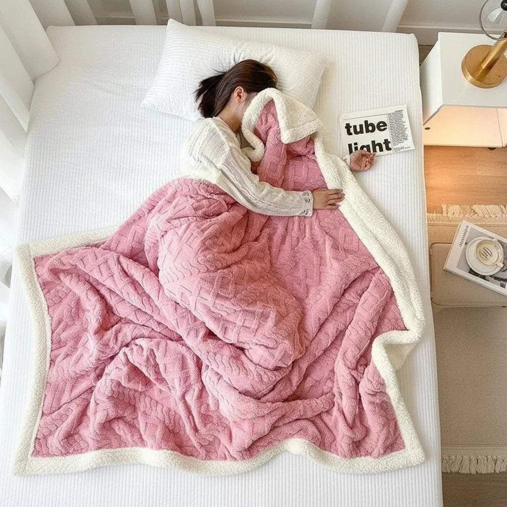 Blanket Soft Flannel Lightweight Machine-Washable