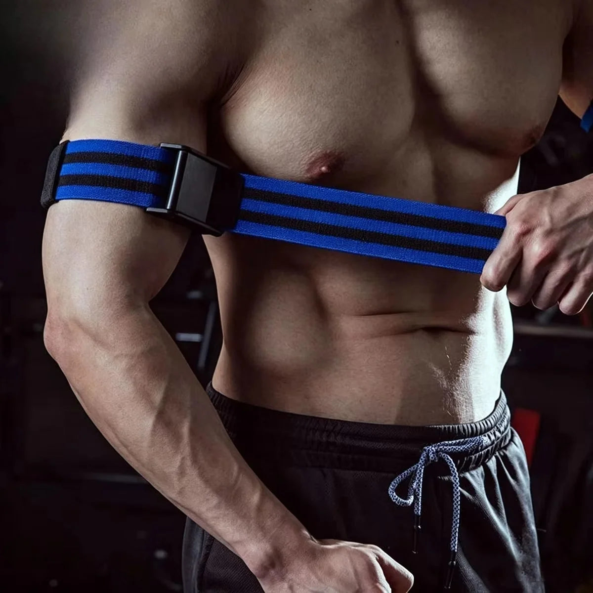 Blood Flow Restriction Bands Adjustable Buckle Retaining Ring