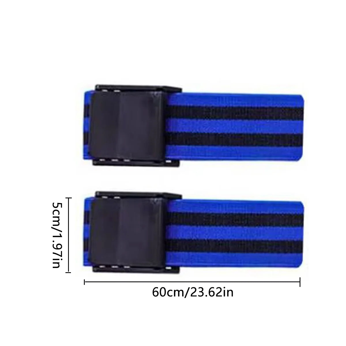 Blood Flow Restriction Bands Adjustable Buckle Retaining Ring