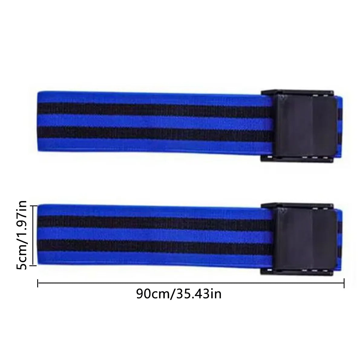 Blood Flow Restriction Bands Adjustable Buckle Retaining Ring