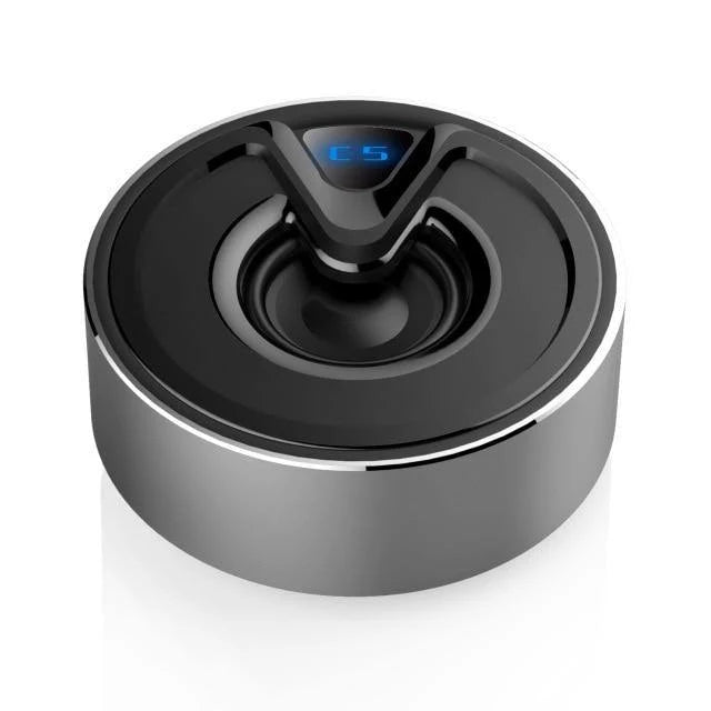 Bluetooth Speaker Compact Metal TF Card & AUX Playback