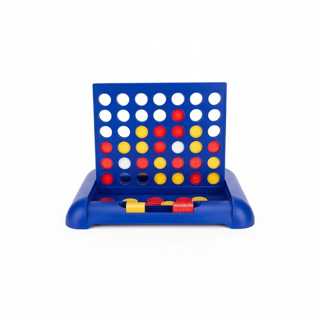 Board Game Four-in-a-Row Foldable & Portable