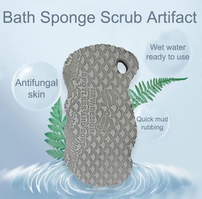Body Scrubber Sponge Gentle Exfoliating Sponge