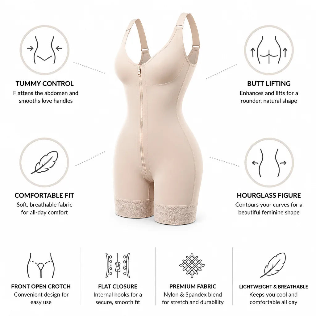 Bodysuit Shapewear Butt Lifter & Tummy Control