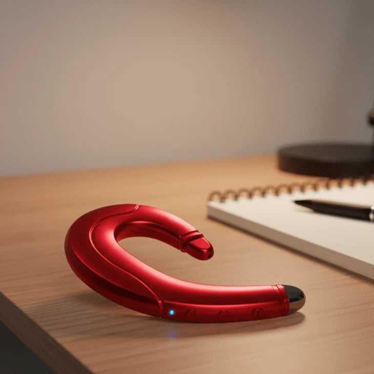 Bone Conduction Headset Wireless Open-Ear 56-Hour Playback