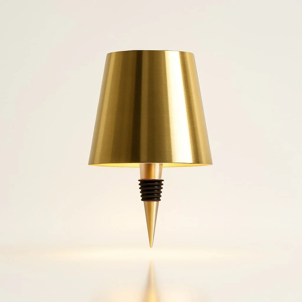 Bottle Lamp Cordless Touch Dimmer & USB Charging