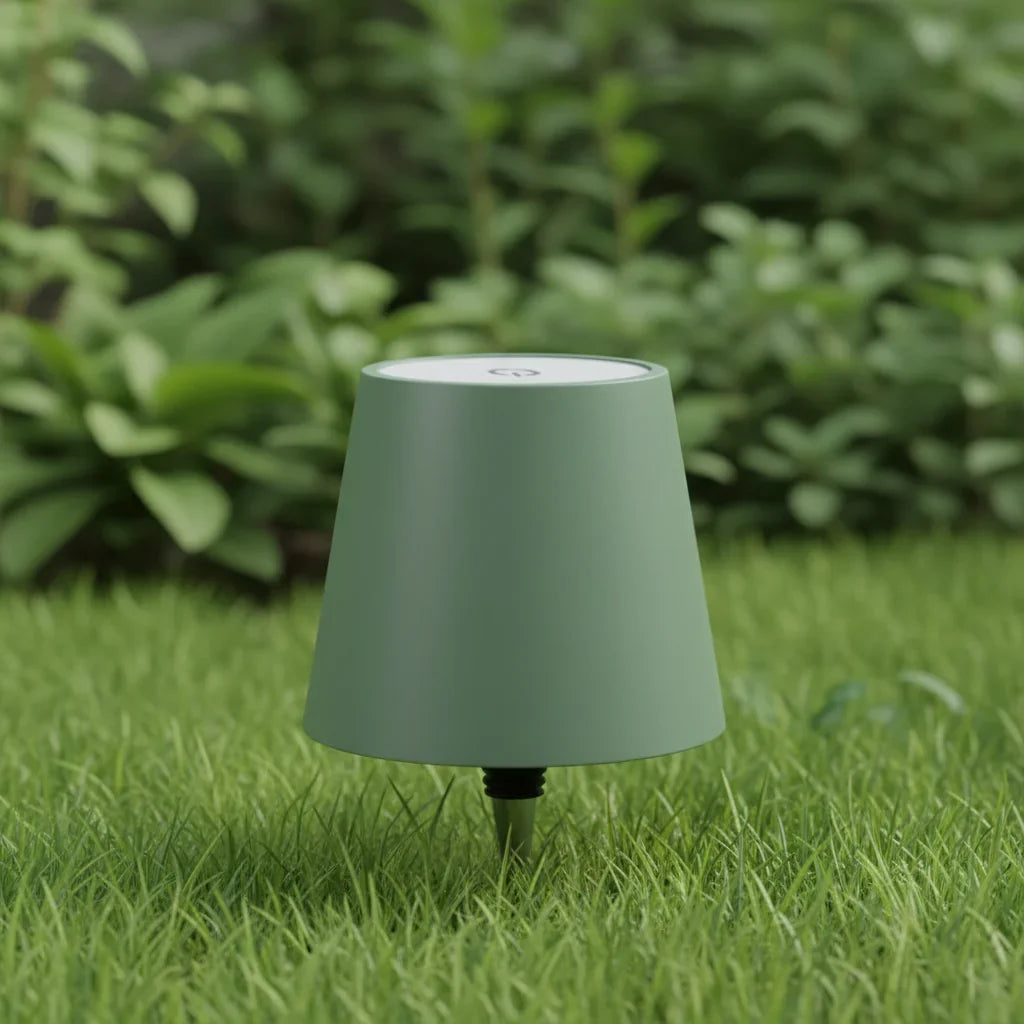 Bottle Table Lamp Compact Warm LED USB & Battery