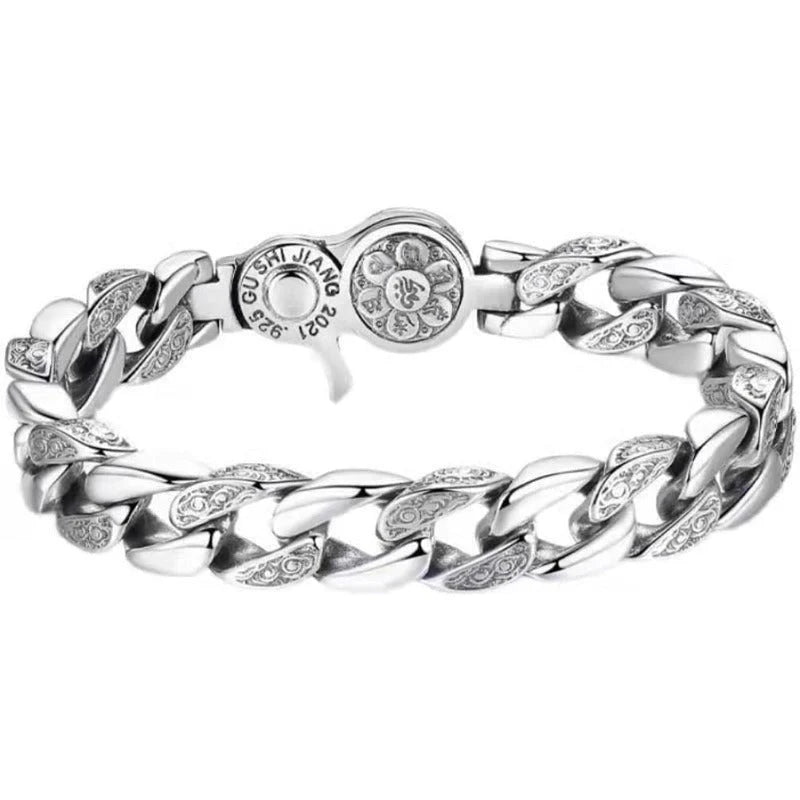 Bracelet 316L Stainless Steel Sanskrit Engraving