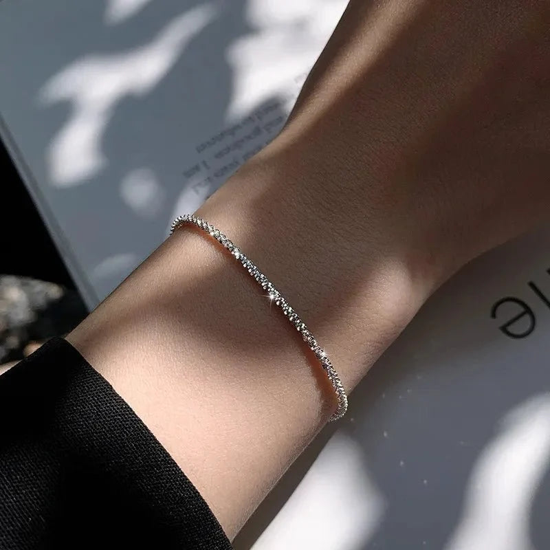 Bracelet 925 Sterling Silver Adjustable Fit