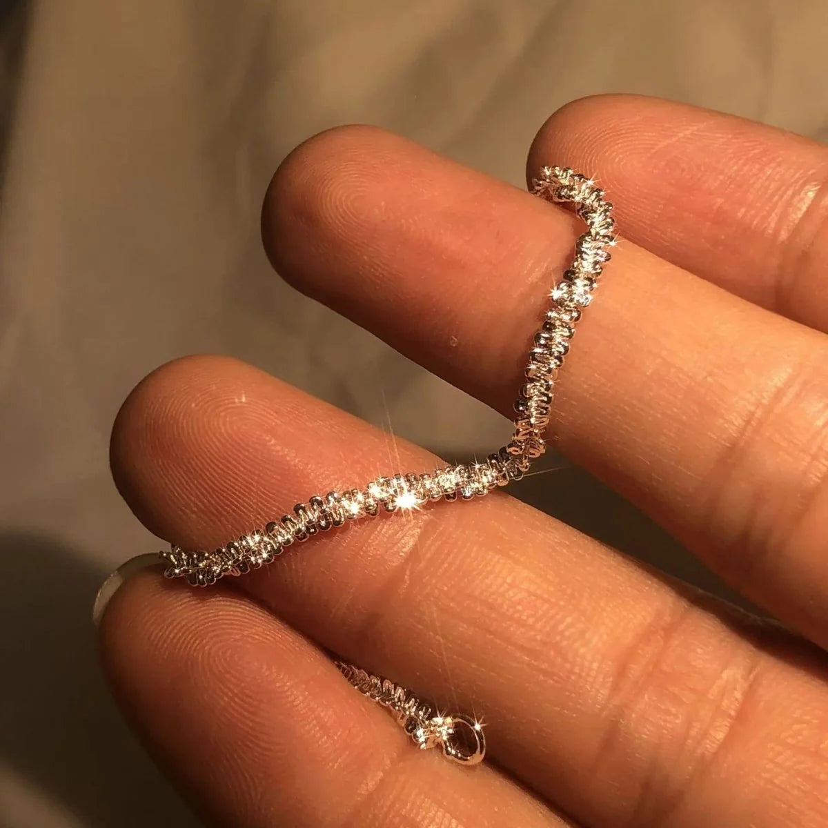 Bracelet 925 Sterling Silver Adjustable Fit