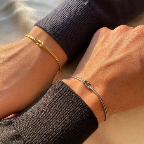Bracelet Love Knot Adjustable Slide Closure Lightweight
