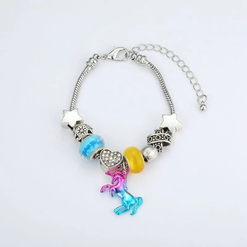 Bracelet Making Kit Christmas Charm 24-Day Advent Calendar