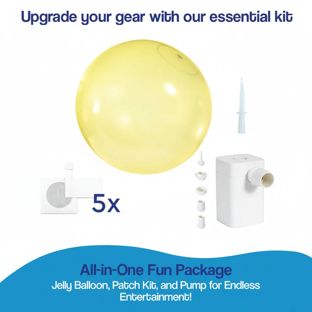 Bubble Ball Oversized Soft TPR Quick Inflation