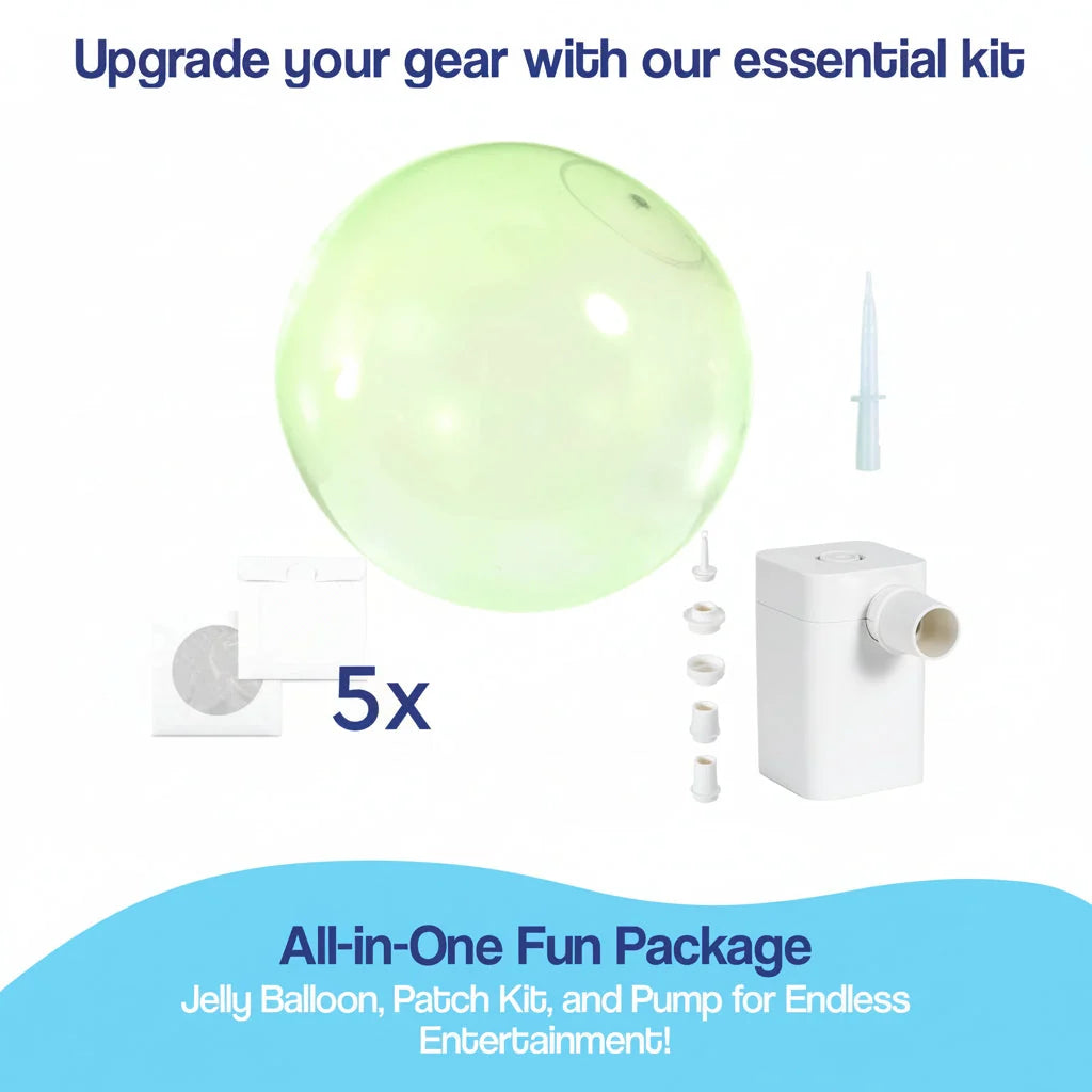 Bubble Ball Oversized Soft TPR Quick Inflation