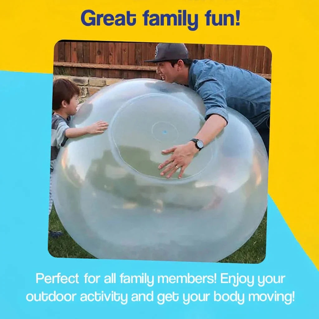 Bubble Ball Oversized Soft TPR Quick Inflation