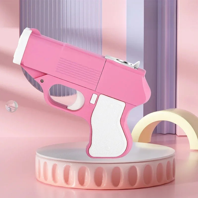 Butane Lighter Wind-Resistant Turbo Jet Flame Pistol-Inspired Design